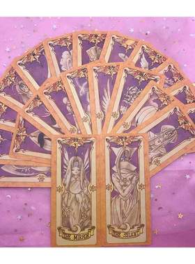 cardcaptor card captor sakura clow cards tarot cards books