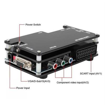 OSSC HDMI-compatible Converter Kit For Retro Game Console Fo