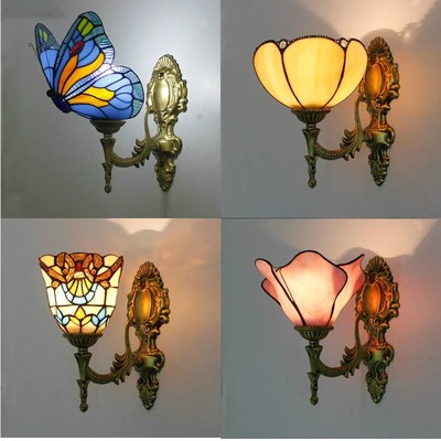 Baroque Vintage Turkish Wall Lamp Bedroom Aisle Corridor Bat