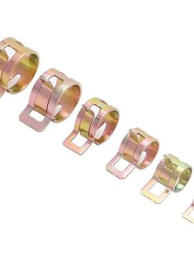 60 Pcs Hose Clamps 6/9/10/12/14/15mm Stainless Steel Assortm