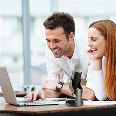 USB Condenser Microphone for Computer USB PC Microphone Mic