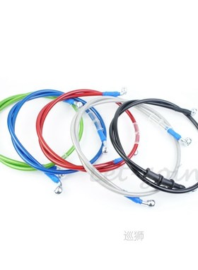 AN3 Braided Brake Hose Moto M10 Banjo 28 90 Degrees Motorcyc