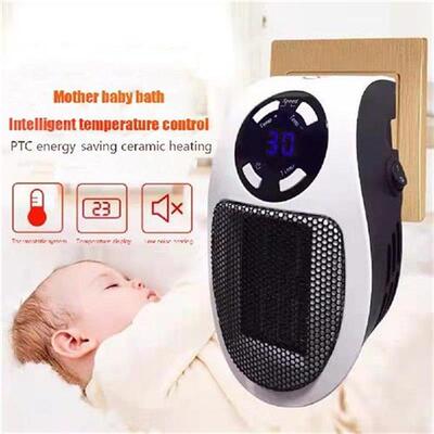 Electric Heater Portable Heater Plug in Wall Room Air
