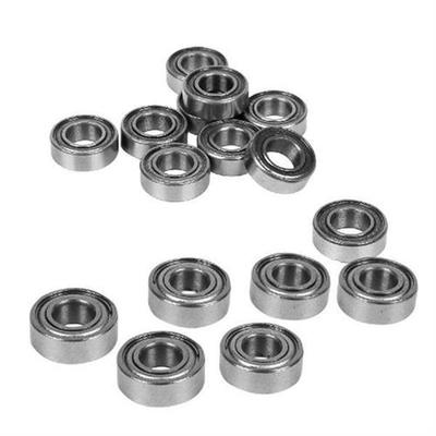 10Pcs Miniature Sealed Metal Shielded Metric Radial Ball