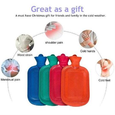 1000/2000ml Hand Warmer Water Bottle Thickened Winter Hot