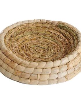 Handwoven Birds Nest Corn Leaves And Straw Incubation