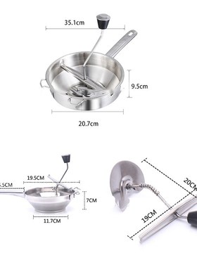 Potato Masher Stainless Steel Vegetable Fruits Puree Pressin