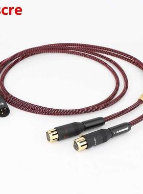 Preffair High Fidelity Audio Cable XLR male female Balance