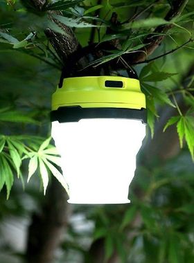 Bright Night Lamp Foldable Outdoor Emergency 3 Modes Tent