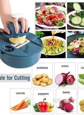 Vegetable Cutter Slicer Kitchen Tools Stainless Steel Plasti