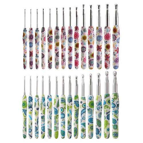 14pcs Knitting Needles Handmade Crafts Aluminum Crochet