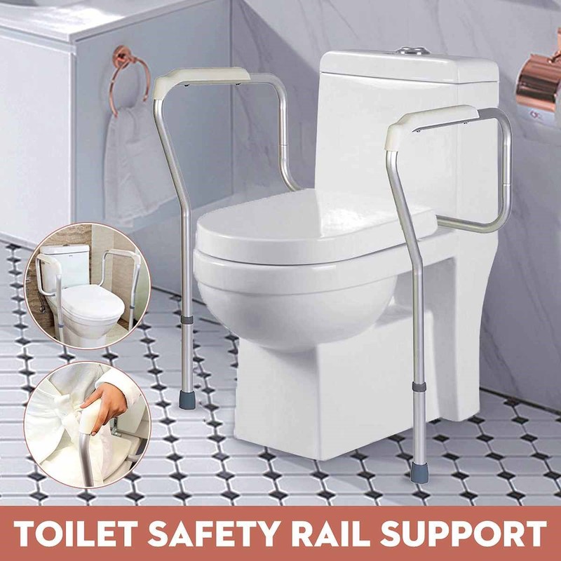 Bathroom Accessories Toilet Safety Rails Adjustable Toilet F