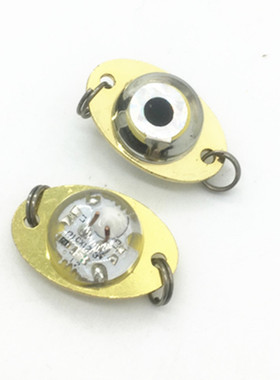 LED Deep Drop Fishing Attraction Lure Underwater Eye Shape F