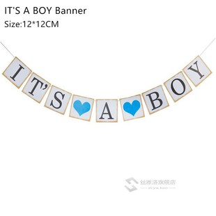 Baby Shower Decorations It's A Boy Girl Banner Gender Re