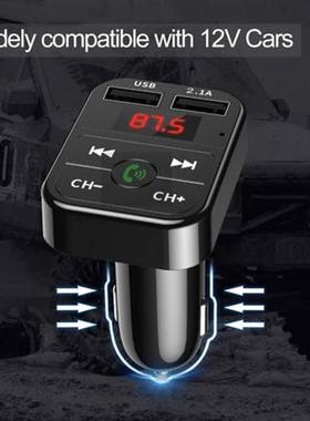 Car Bluetooth-compatible 5.0 FM Transmitter Wireless