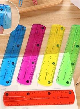 1pcs Soft Ruler Double Scale Infinite Bending 15 Cm Students