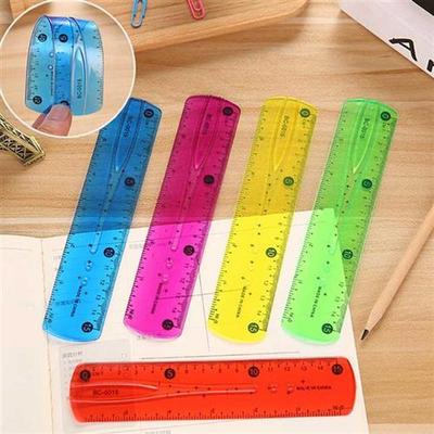 1pcs Soft Ruler Double Scale Infinite Bending 15 Cm Students