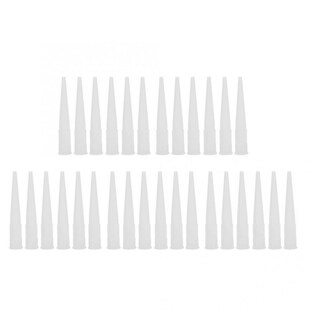 30pcs Caulk Nozzles Glue Nozzles Sealant Silicone Caulking