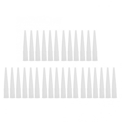 30pcs Caulk Nozzles  Glue Nozzles Sealant Silicone Caulking