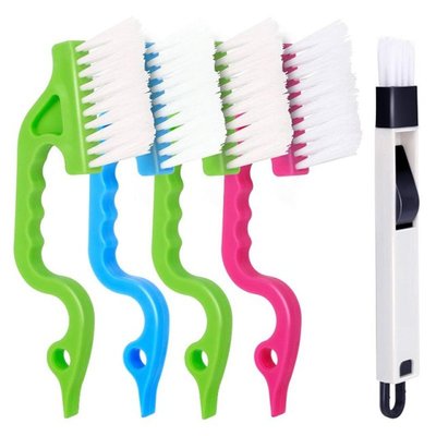 Hand-held Groove Gap Cleaning Tools Door Window Track Cleani