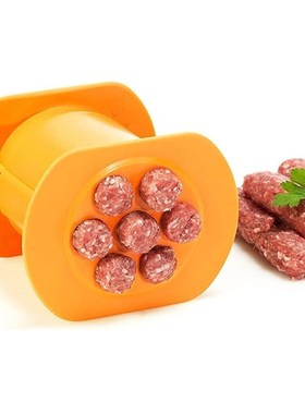 One Press Sausage Hot Dog Strips Maker 7 Sausages Non Stick