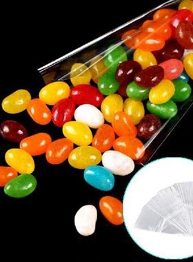 50pcs/lot Clear Cone Candy Storage Bags Cones Transprant