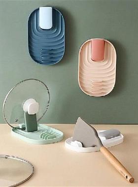 Pot Lid Spatula Holder Racks Tools Ladle Spoon Rest Holder