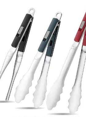 3Pcs Kitchen Tongs,304 Stainless Steel Cooking Tongs,10Inch