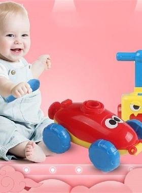 Fun Childrens Inertial Power Balloon Car Toys Aerodynamics