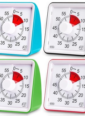 60 Minutes Analog Visual Timer Silent Countdown Clock Time M