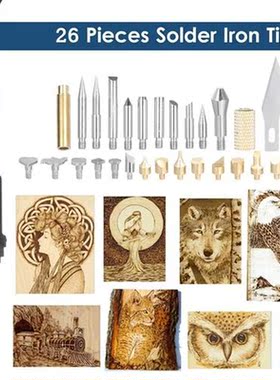 60W 110V/220V Pyrography Pen Burning Machine Adjustable Temp