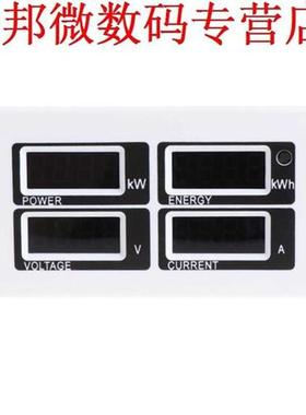 AC 80-260V 100A Voltmeter Ammeter Watt Energy Panel Meter Mo