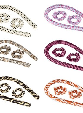 No heat curling iron heatless curls accesorios para el cabel