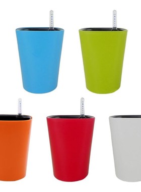 PP Self Watering Planters Flower Pots Indoor with Water Leve
