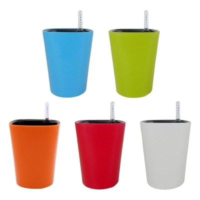 PP Self Watering Planters Flower Pots Indoor with Water Leve