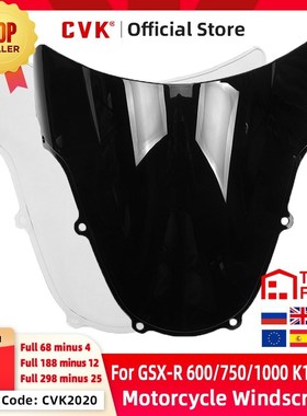Motorcycle Windshield Windscreen For SUZUKI GSXR600 GSXR750