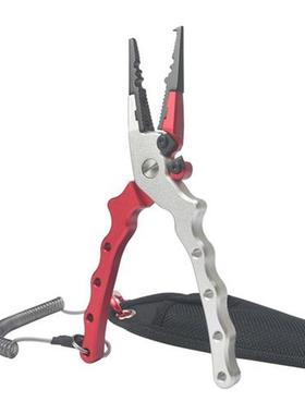 New design Alumimum Multi function Fishing Pliers Lure Fish