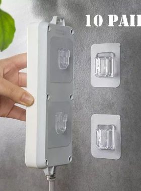 Adhesive Wall Hooks Hanger Strong Transparent Suction Cup