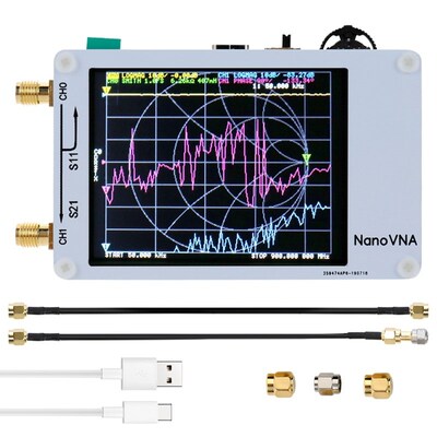 Nano VNA Vector Network Analyzer Pressing Sn 50KHz-900MHz Di