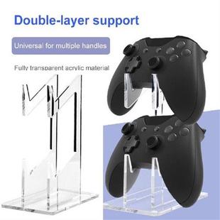 Dual Game Controller Holder Acrylic Gamepad Display Support