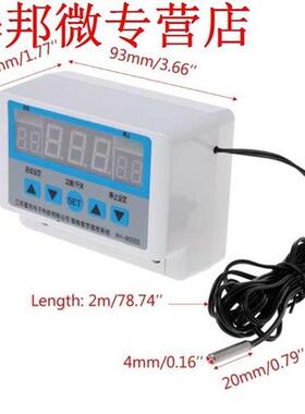 XH-W10 AC 220V Max 6600W Digital Thermostat 0A Temperatur