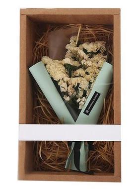 Dried Flower Branch Myosotis Preserved Flower Photo Prop For