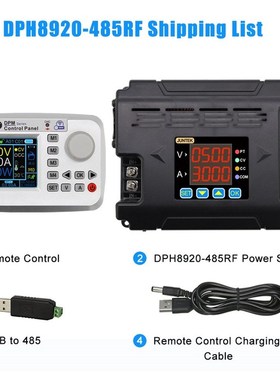DPH8920-RF 96V 20A remote control voltmeter dc-dc power supp