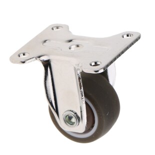 Heavy Duty Rubber Castor Trolley Wheel Industrial Caster Fix