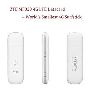 nlocked ZTE MF823 3G 4G SB LTE Dongle Modem 100Mbps data car