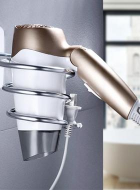 New Hair Dryer Holder Blower Organizer Adhesive Wall