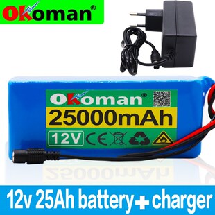 Original 18650 12V Battery Pack Large Capacity 12v 25ah