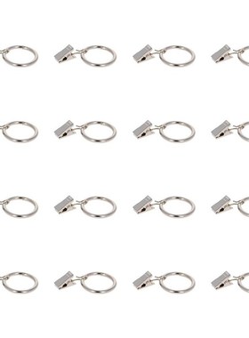 MicroMax Hot 10/16/20/24/30/50pcs Plating Curtain Clips Iron