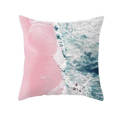 New Nordic Pink Girls Geometric Cushion Cases Cute Creative