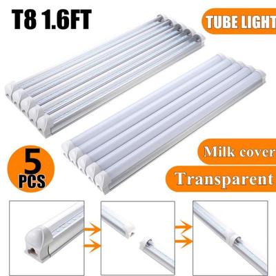 5PCS/Set 1.6FT T8 LED Tubes AC85-265V 50cm T8 G13 12W SMD283